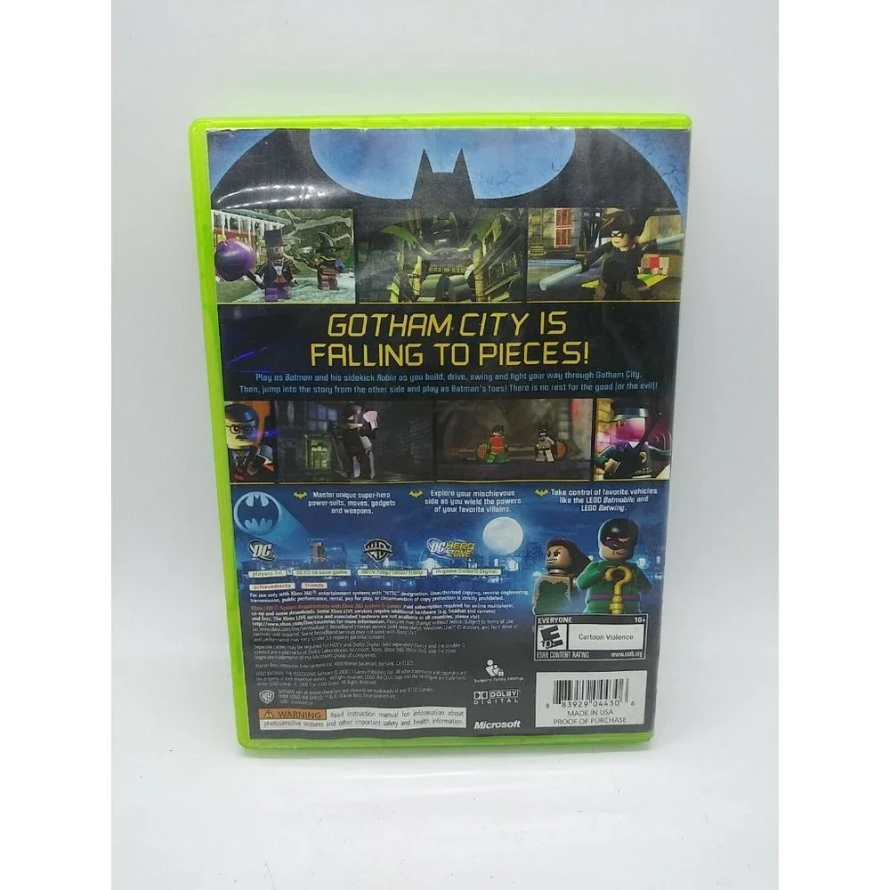 LEGO Batman: The Videogame (Microsoft Xbox 360, 2008)